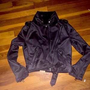 Princess Polly swayed black jacket.